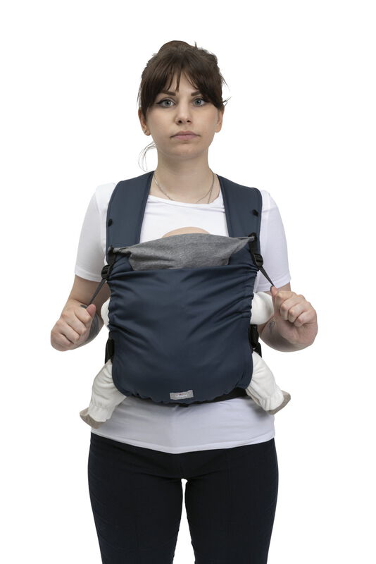 Skin Fit Baby Carrier Blue Passion image number 3